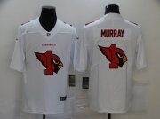 Wholesale Cheap Men's Arizona Cardinals #1 Kyler Murray White 2020 Shadow Logo Vapor Untouchable Stitched NFL Nike Limited Jersey