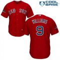 Wholesale Cheap Red Sox #9 Ted Williams Red New Cool Base 2018 World Series Champions Stitched MLB Jersey