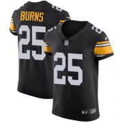 Wholesale Cheap Nike Steelers #25 Artie Burns Black Alternate Men's Stitched NFL Vapor Untouchable Elite Jersey