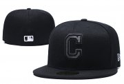 Wholesale Cheap Cleveland Indians fitted hats 02