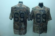 Wholesale Cheap Vikings #69 Jared Allen Camouflage Realtree Embroidered NFL Jersey
