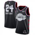 Wholesale Cheap Lakers #24 Kobe Bryant Black Basketball Jordan Swingman 2019 All-Star Game Jersey