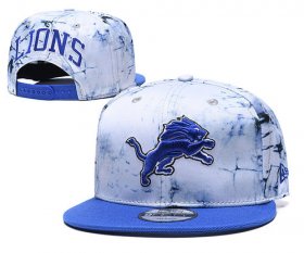 Wholesale Cheap Lions Team Logo Smoke Blue Adjustable Hat TX
