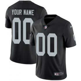 Wholesale Cheap Nike Las Vegas Raiders Customized Black Team Color Stitched Vapor Untouchable Limited Men\'s NFL Jersey