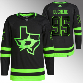 Wholesale Cheap Men\'s Dallas Stars #95 Matt Duchene Black Stitched Jersey