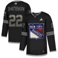 Wholesale Cheap Adidas Rangers #22 Kevin Shattenkirk Black Authentic Classic Stitched NHL Jersey