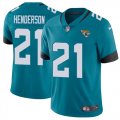 Wholesale Cheap Nike Jaguars #21 C.J. Henderson Teal Green Alternate Men's Stitched NFL Vapor Untouchable Limited Jersey