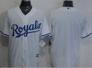 Wholesale Cheap Royals Blank White New Cool Base Stitched MLB Jersey