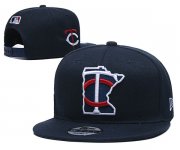 Wholesale Cheap Minnesota Twins Stitched Snapback Hats 003