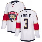 Wholesale Cheap Adidas Panthers #3 Keith Yandle White Road Authentic Stitched NHL Jersey