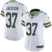 Wholesale Cheap Nike Packers #37 Josh Jackson White Women's Stitched NFL Vapor Untouchable Limited Jersey