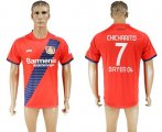 Wholesale Cheap Bayer Leverkusen #7 Chicharito Away Soccer Club Jersey