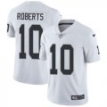 Wholesale Cheap Nike Raiders #10 Seth Roberts White Men's Stitched NFL Vapor Untouchable Limited Jersey