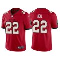 Wholesale Cheap Men's Tampa Bay Buccaneers #22 Keanu Neal Red Vapor Untouchable Limited Stitched Jersey