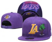 Wholesale Cheap Los Angeles Lakers Snapback Ajustable Cap Hat YD 17