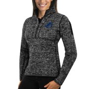 Wholesale Cheap Tampa Bay Lightning Antigua Women's Fortune 1/2-Zip Pullover Sweater Charcoal