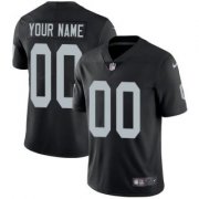 Wholesale Cheap Men's Las Vegas Raiders Customized Black Team Color Stitched Vapor Untouchable Limited Football Jersey