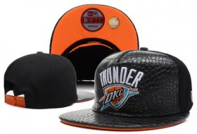 Wholesale Cheap NBA Oklahoma City Thunder Snapback Ajustable Cap Hat XDF 057