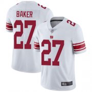 Wholesale Cheap Nike Giants #27 Deandre Baker White Men's Stitched NFL Vapor Untouchable Limited Jersey