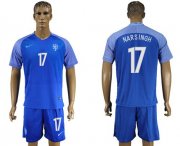 Wholesale Cheap Holland #17 Narsingh Away Soccer Country Jersey