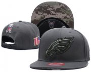 Wholesale Cheap NFL Philadelphia Eagles Team Logo Salute To Service Adjustable Hat