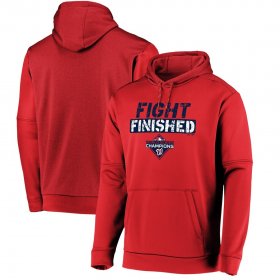 Wholesale Cheap Washington Nationals Majestic 2019 World Series Champions Slogan Pullover Hoodie Red
