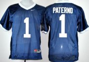 Wholesale Cheap Penn State Natty Lions #1 Joe Paterno Navy Blue Jersey