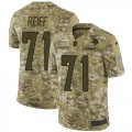 Wholesale Cheap Nike Vikings #71 Riley Reiff Camo Men's Stitched NFL Limited 2018 Salute To Service Jersey