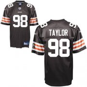 Wholesale Cheap Browns #98 Phil Taylor Brown Stitched NFL Jersey