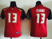 Wholesale Cheap Nike Buccaneers #13 Mike Evans Red Team Color Youth Stitched NFL New Elite Jersey