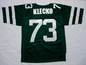 Wholesale Cheap Mitchell And Ness Jets #73 Joe Klecko Green Stitched Throwback NFL Jersey