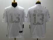 Wholesale Cheap Nike Colts #13 T.Y. Hilton White Men's Stitched NFL Limited Platinum Jersey