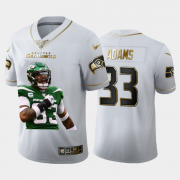 Cheap Seattle Seahawks #33 Jamal Adams Nike Team Hero 1 Vapor Limited NFL 100 Jersey White Golden