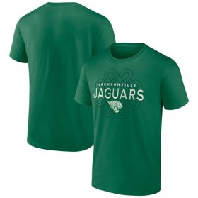 Wholesale Cheap Men\'s Jacksonville Jaguars Kelly Green Celtic Knot T-Shirt