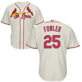 Wholesale Cheap Cardinals #25 Dexter Fowler Cream Cool Base Stitched Youth MLB Jersey