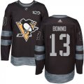 Wholesale Cheap Adidas Penguins #13 Nick Bonino Black 1917-2017 100th Anniversary Stitched NHL Jersey
