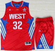 Wholesale Cheap 2013 All-Star Western Conference Los Angeles Clippers 32 Blake Griffin Red Revolution 30 Swingman Suits
