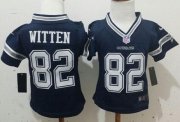 Wholesale Cheap Toddler Nike Cowboys #82 Jason Witten Navy Blue Team Color Stitched NFL Elite Jersey