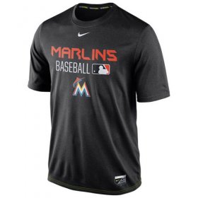 Wholesale Cheap Miami Marlins Nike Legend Team Issue Performance T-Shirt Black