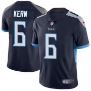 Wholesale Cheap Nike Titans #6 Brett Kern Navy Blue Team Color Men's Stitched NFL Vapor Untouchable Limited Jersey