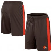 Wholesale Cheap Men's Cleveland Browns Brown Performance Shorts
