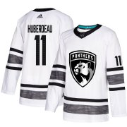 Wholesale Cheap Adidas Panthers #11 Jonathan Huberdeau White 2019 All-Star Game Parley Authentic Stitched NHL Jersey
