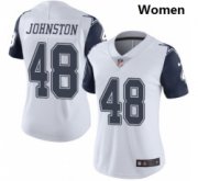 Wholesale Cheap Women Dallas Cowboys #48 Daryl Johnston Nike Rush Limited Jersey