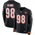 Wholesale Cheap Nike Bengals #98 D.J. Reader Black Team Color Youth Stitched NFL Limited Therma Long Sleeve Jersey