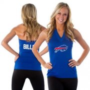 Wholesale Cheap Women's All Sports Couture Buffalo Bills Blown Coverage Halter Top