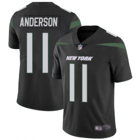 Wholesale Cheap Nike Jets #11 Robby Anderson Black Alternate Youth Stitched NFL Vapor Untouchable Limited Jersey