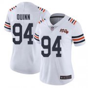 Wholesale Cheap Nike Bears #94 Robert Quinn White Alternate Women's Stitched NFL Vapor Untouchable Limited 100th Season Jersey