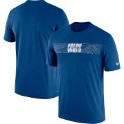 Wholesale Cheap Indianapolis Colts Nike Sideline Seismic Legend Performance T-Shirt Royal