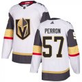 Wholesale Cheap Adidas Golden Knights #57 David Perron White Road Authentic Stitched NHL Jersey