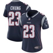 Wholesale Cheap Nike Patriots #23 Patrick Chung Navy Blue Team Color Women's Stitched NFL Vapor Untouchable Limited Jersey